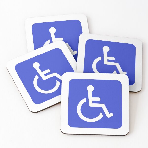 Item preview, Blue Disabled Wheelchair Access Sign Vector designed and sold by THP Creative.