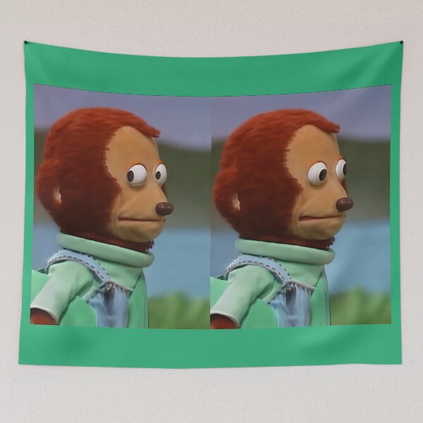 Item preview, Awkward Monkey Puppet Meme designed and sold by muskitt.