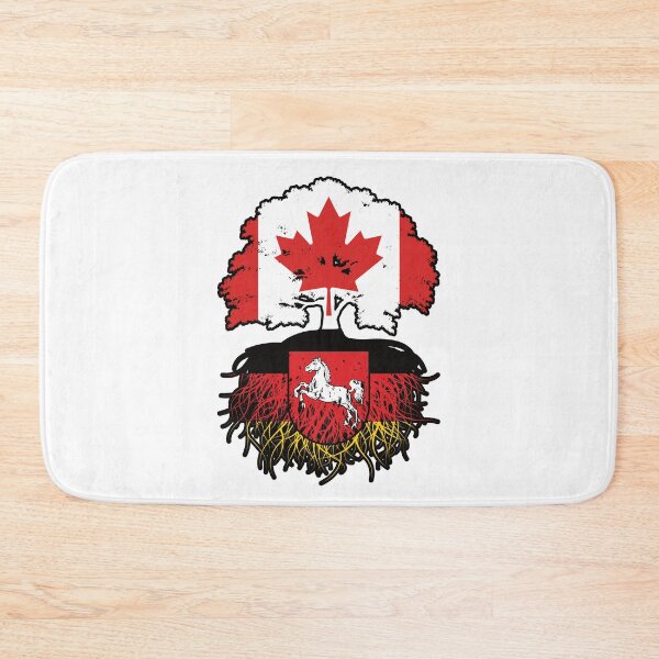 Item preview, Lower Saxony Lower Saxon Canadian Canada Tree Roots Flag designed and sold by FlagX.