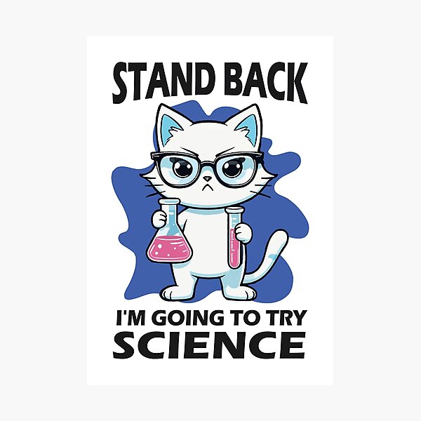 Item preview, Stand Back - I'm Going to Try Science designed and sold by HandicraftArt.
