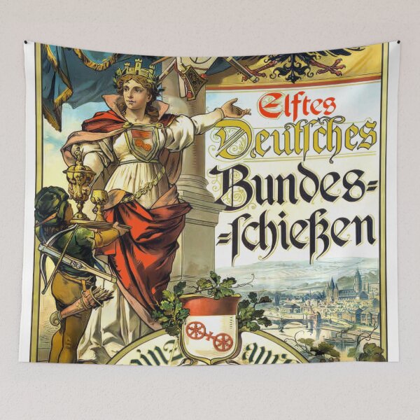 Item preview, Eleventh German Federal Hunt in Mainz am Rhein designed and sold by Donkey's Salad.
