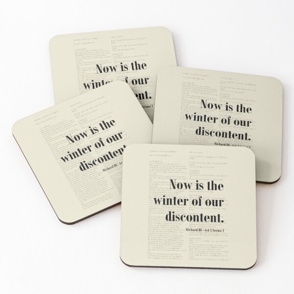 Item preview, Richard III William Shakespeare Winter of Our Discontent designed and sold by kakarikihill.