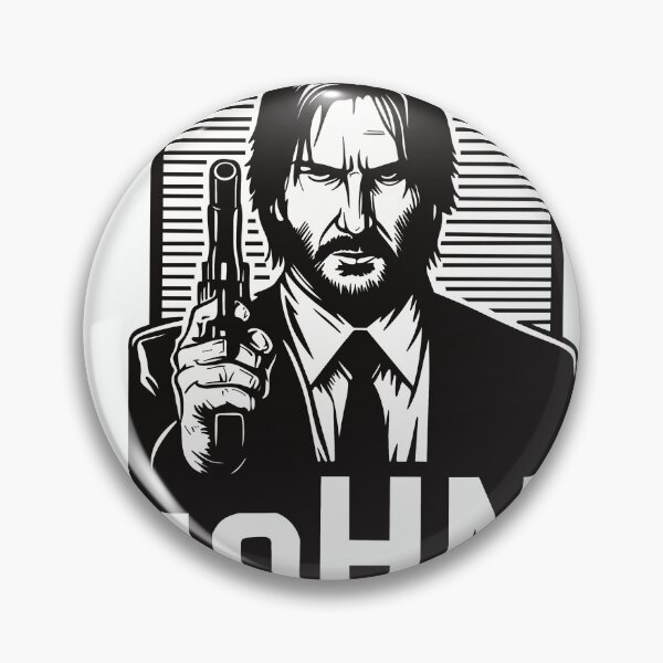 Item preview, John Wick designed and sold by ChunkByChunk.