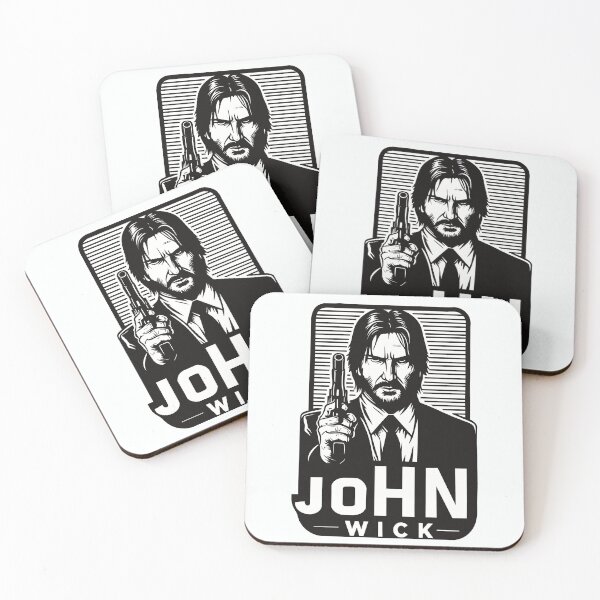 Item preview, John Wick designed and sold by ChunkByChunk.
