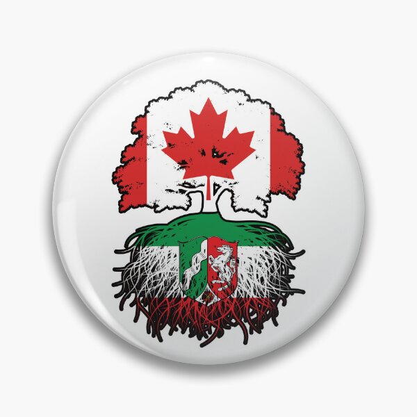 Item preview, North Rhine-Westphalia Nordrhein-Westfalen Canadian Canada Tree Roots Flag designed and sold by FlagX.