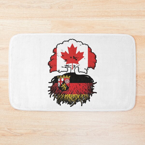 Item preview, Rhineland-Palatinate Rheinland-Pfalz Canadian Canada Tree Roots Flag designed and sold by FlagX.
