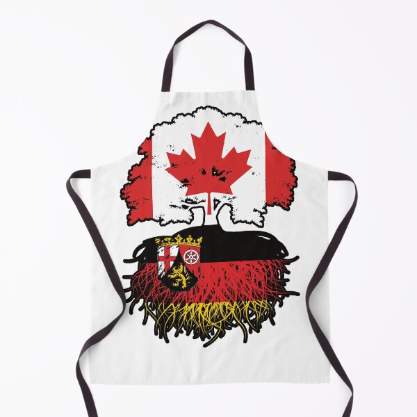 Item preview, Rhineland-Palatinate Rheinland-Pfalz Canadian Canada Tree Roots Flag designed and sold by FlagX.