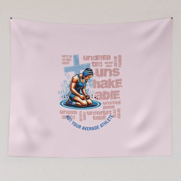 Item preview, Not Your Average Athlete Female Wrestler designed and sold by quiggleton.