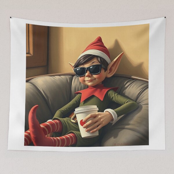 Item preview, Elf On Break designed and sold by ErGoBa.