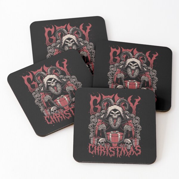 Item preview, Gory Christmas Krampus - Scary Holiday Gift designed and sold by Studio Mootant.