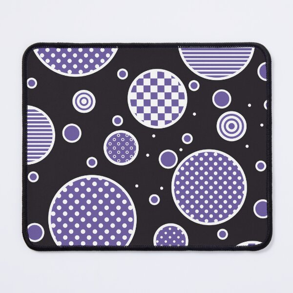 Item preview, Navy blue euphoria 2- abstract geometric composition/ violet, black and white. designed and sold by My-fake-places.