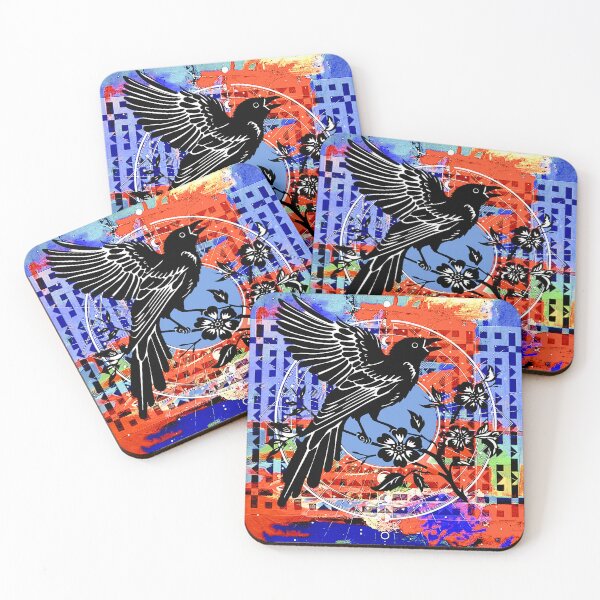 Item preview, Bird & Flowers designed and sold by ViaARTfactory.