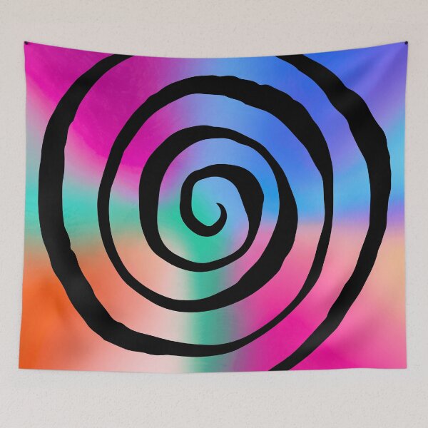 Item preview, Energy Medicine Spiral on Vibrant Multicolored Background designed and sold by Fredster1966.