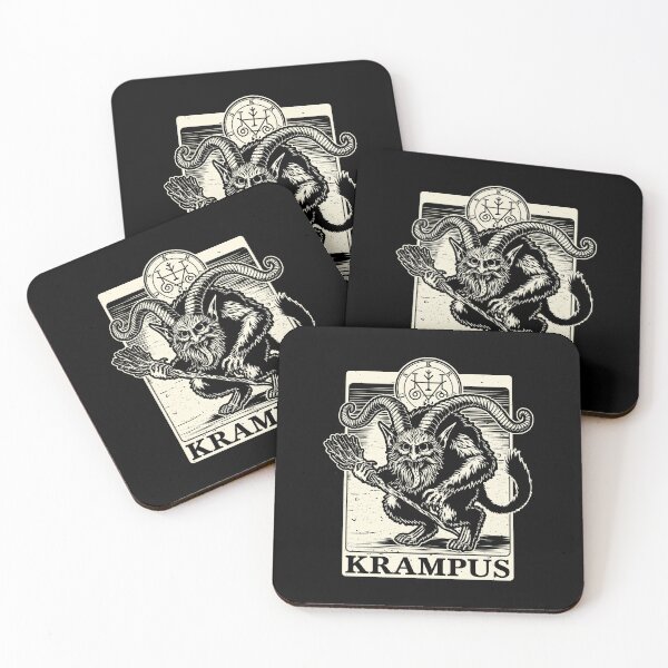 Item preview, Goetia Krampus Christmas - Scary Holiday Gift designed and sold by Studio Mootant.