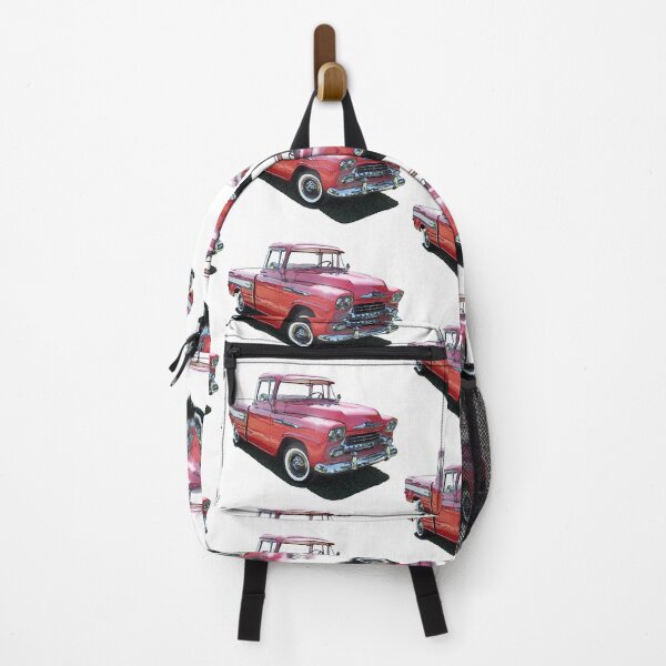 Item preview, Red 1958 Chevrolet Apache Pickup Truck designed and sold by avenueart01.