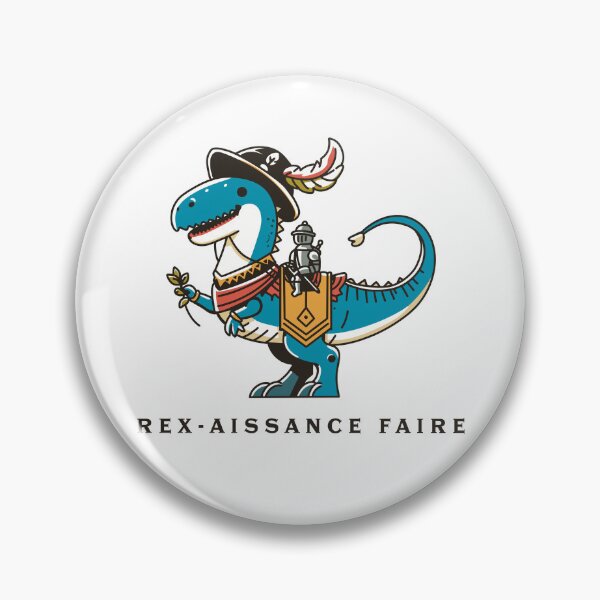 Item preview, Rex-aissance Faire Dinosaur Renaissance Faire designed and sold by ChunkByChunk.