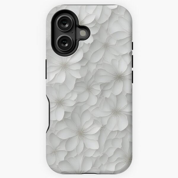 Artikel-Vorschau von Geprägte Blumen – Monochrome Eleganz, designt und verkauft von Fab-Haven.