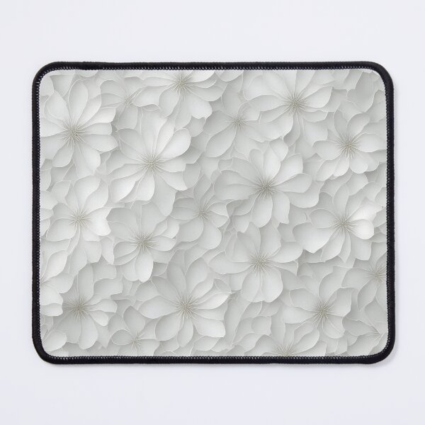 Item preview, Embossed Flowers - Monochrome Elegance designed and sold by Fab-Haven.
