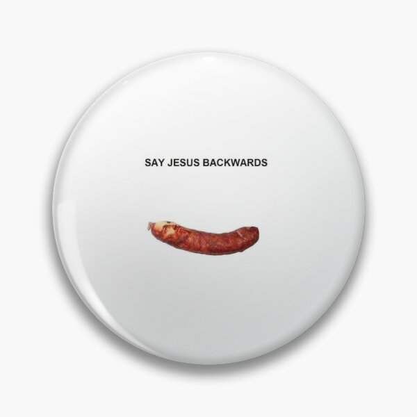 Item preview, Say Jesus Backward designed and sold by ChristinaW333.