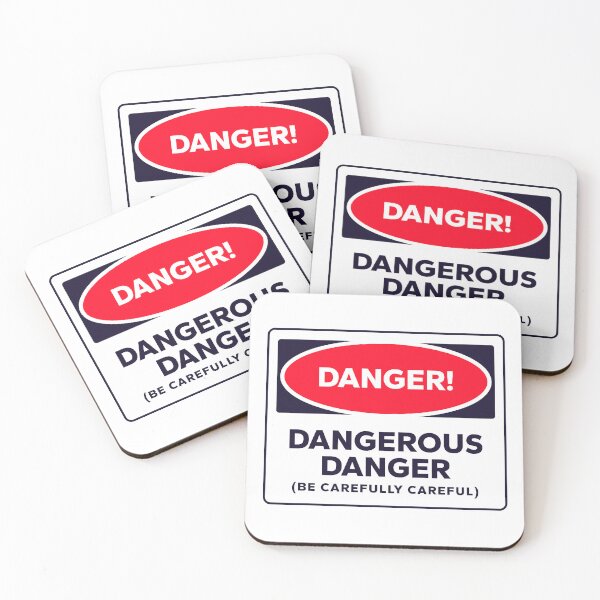 Item preview, Danger! Dangerous Danger, be carefully careful... designed and sold by Bleak Shirt.