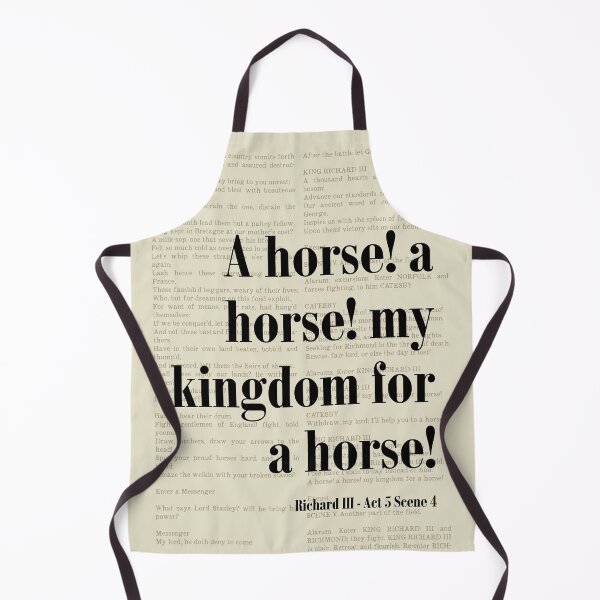 Item preview, Richard III William Shakespeare Kingdom For a Horse designed and sold by kakarikihill.