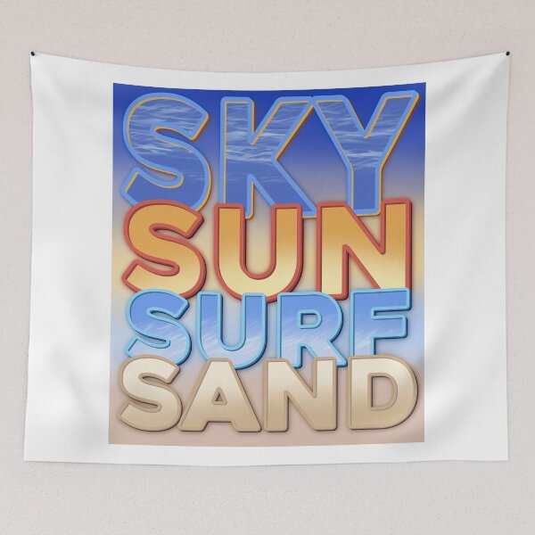 Item preview, Sky Sun Surf Sand designed and sold by DaveDanchuk.