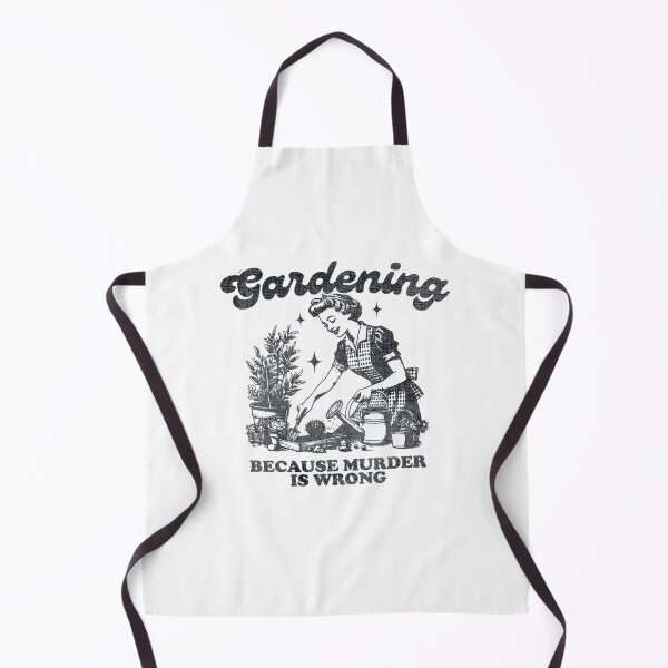 Item preview, Gardening. Because murder is wrong. designed and sold by metropol.