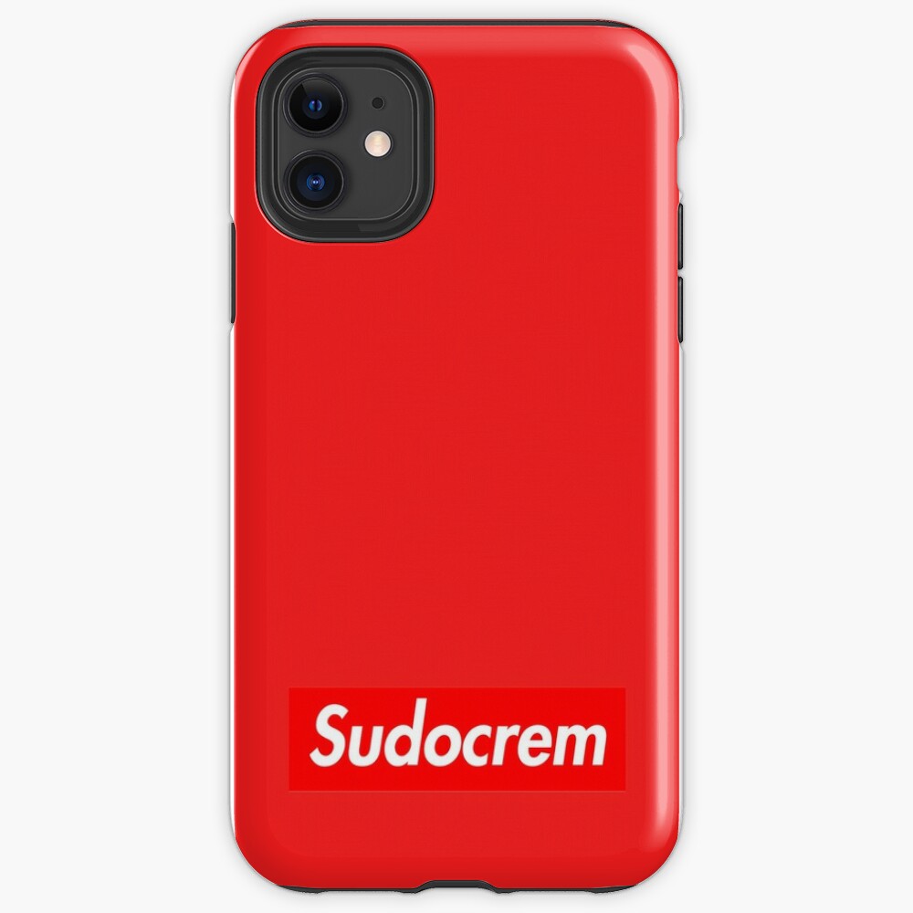 Sudocreme X Supreme Iphone Case Cover By Fraudybro Redbubble