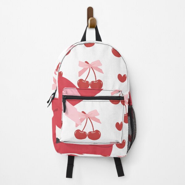 Item preview, Sexy Red Lips with Cherries – Kawaii Pop Art Design designed and sold by L.C. Veil Studio.