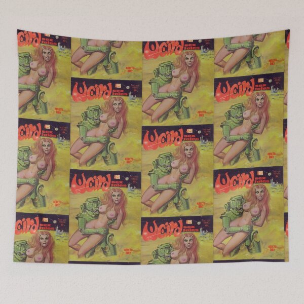 Item preview,  Vintage Weird Tales Magazine  Beautiful alien designed and sold by TeeARTHY.