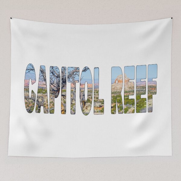 Item preview, CAPITOL REEF - Utah Desert USA Ghost Rock Formation designed and sold by Adam Gormley.