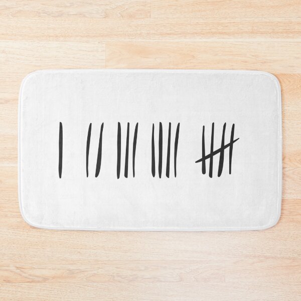 Item preview, Counting With Hand Drawn Tally Or Hash Marks Graphic designed and sold by THP Creative.
