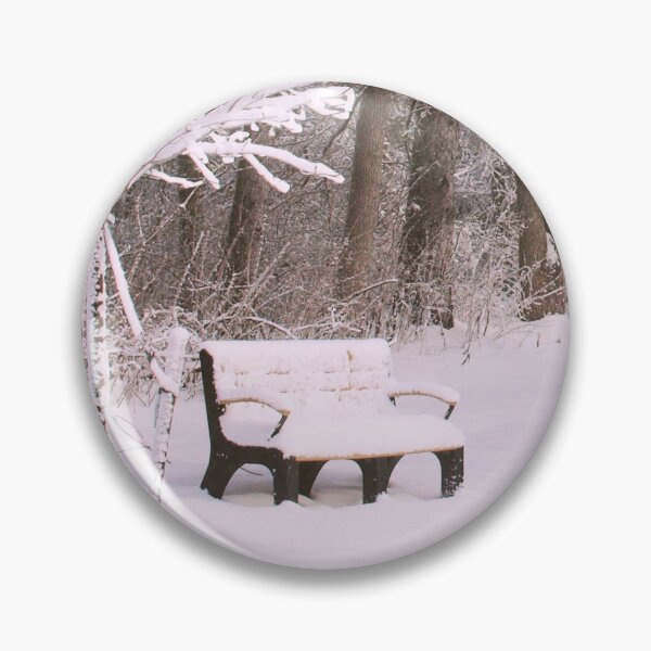 Item preview, The Snow-Covered Bench designed and sold by CountyKent.