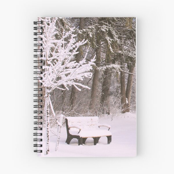 Item preview, The Snow-Covered Bench designed and sold by CountyKent.