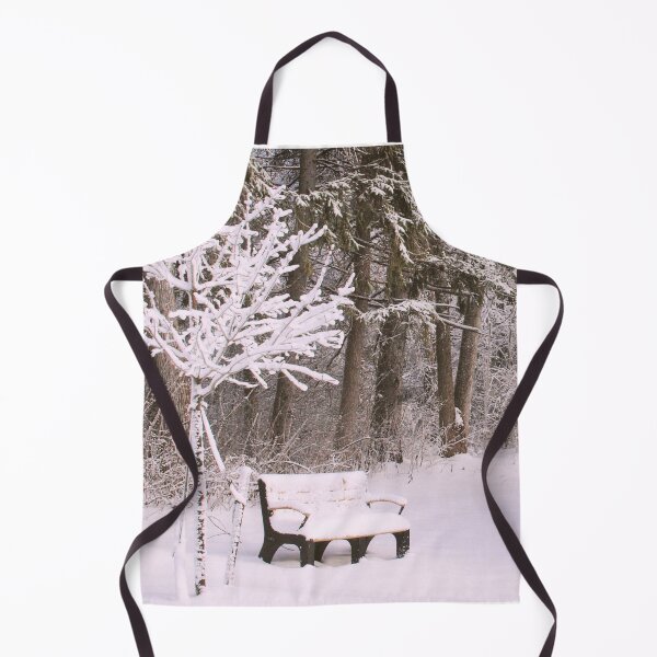 Item preview, The Snow-Covered Bench designed and sold by CountyKent.