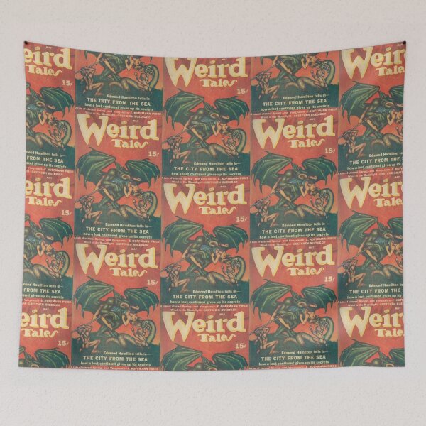 Item preview,  Vintage Weird Tales Magazine the city from the sea designed and sold by TeeARTHY.