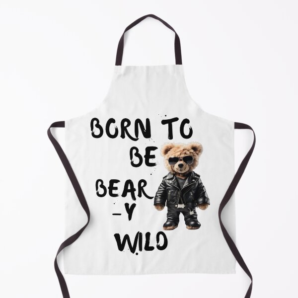 Item preview, Born to Be Bear-y Wild Teddy Bear Biker designed and sold by Fredster1966.