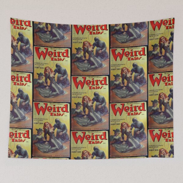 Item preview, Vintage Weird Tales Magazine  Seabury Quinn Witchcraft designed and sold by TeeARTHY.