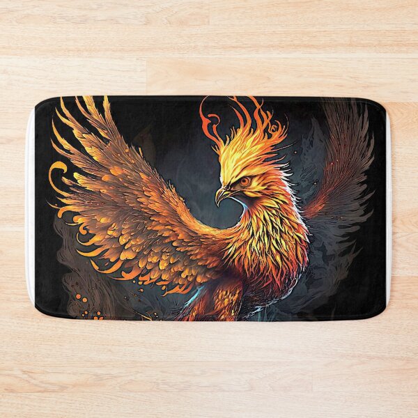 Item preview, Flaming Phoenix designed and sold by ViaARTfactory.