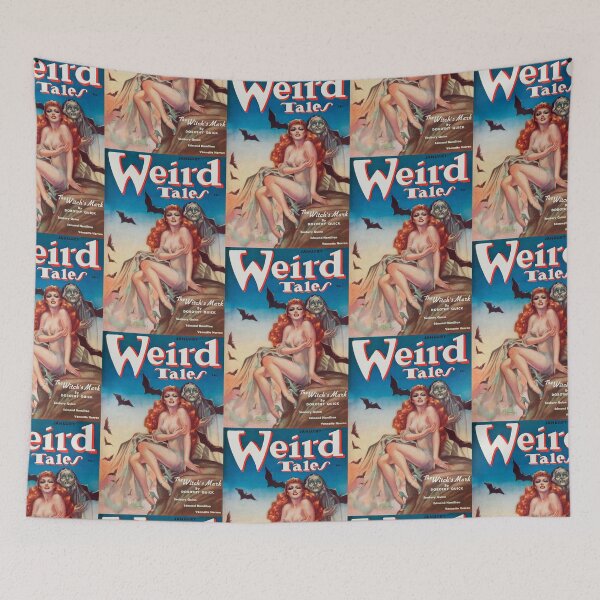 Item preview, Vintage Weird Tales Magazine  Witch's Mark designed and sold by TeeARTHY.