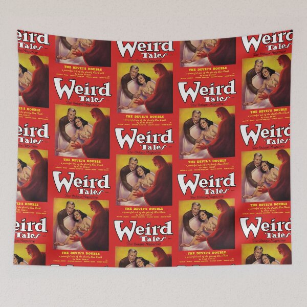 Item preview,  Vintage Weird Tales Magazine  Devils Double designed and sold by TeeARTHY.
