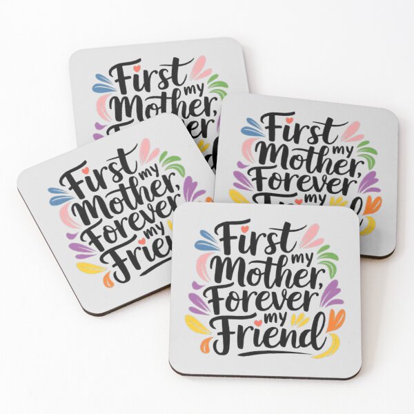 Item preview, First My Mother Forever My Friend Inspirational Design designed and sold by love3617.