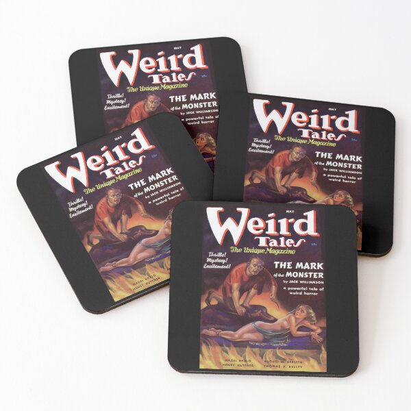 Item preview, Vintage Weird Tales Magazine mark monster designed and sold by TeeARTHY.