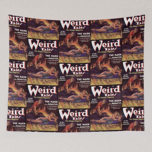 Item preview, Vintage Weird Tales Magazine mark monster designed and sold by TeeARTHY.