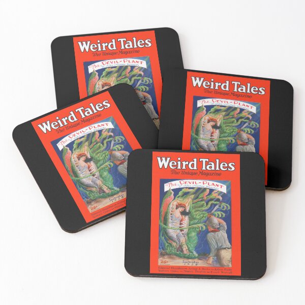 Item preview, Vintage Weird Tales Magazine  devil plant designed and sold by TeeARTHY.
