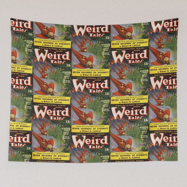 Item preview, Vintage Weird Tales Magazine  seven seconds of eternity designed and sold by TeeARTHY.