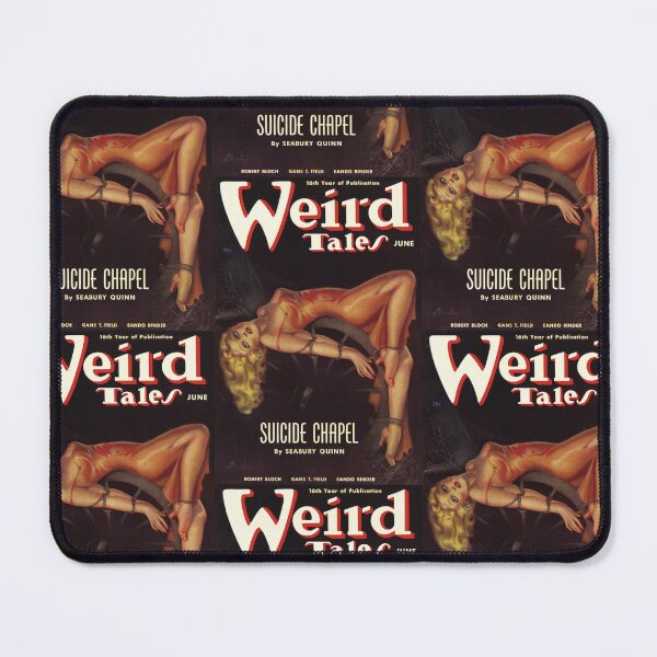 Item preview, Vintage Weird Tales Magazine suicide Chapel designed and sold by TeeARTHY.