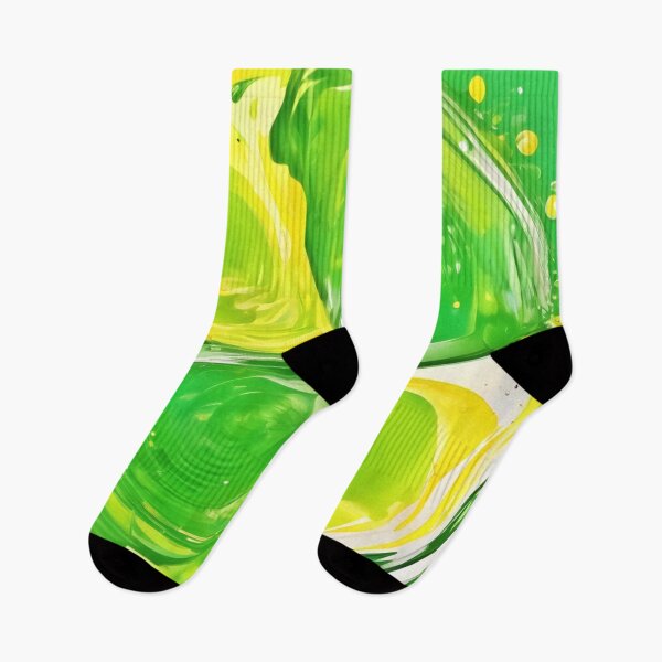 Item preview, Lime Green Spiral designed and sold by Health And Fitness Posts e-Store.