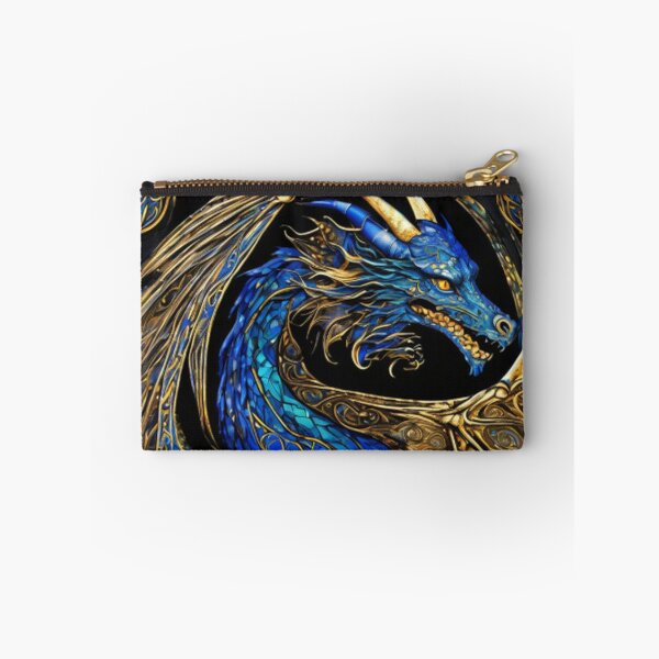 Item preview, Abstract Medieval Blue Dragon  designed and sold by TheDarkWardrobe.