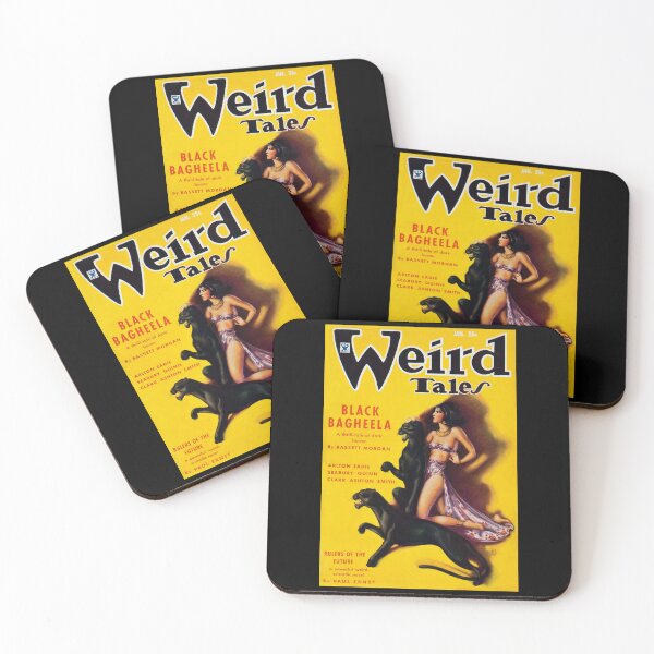 Item preview, Vintage Weird Tales Magazine  Black Bagheela designed and sold by TeeARTHY.